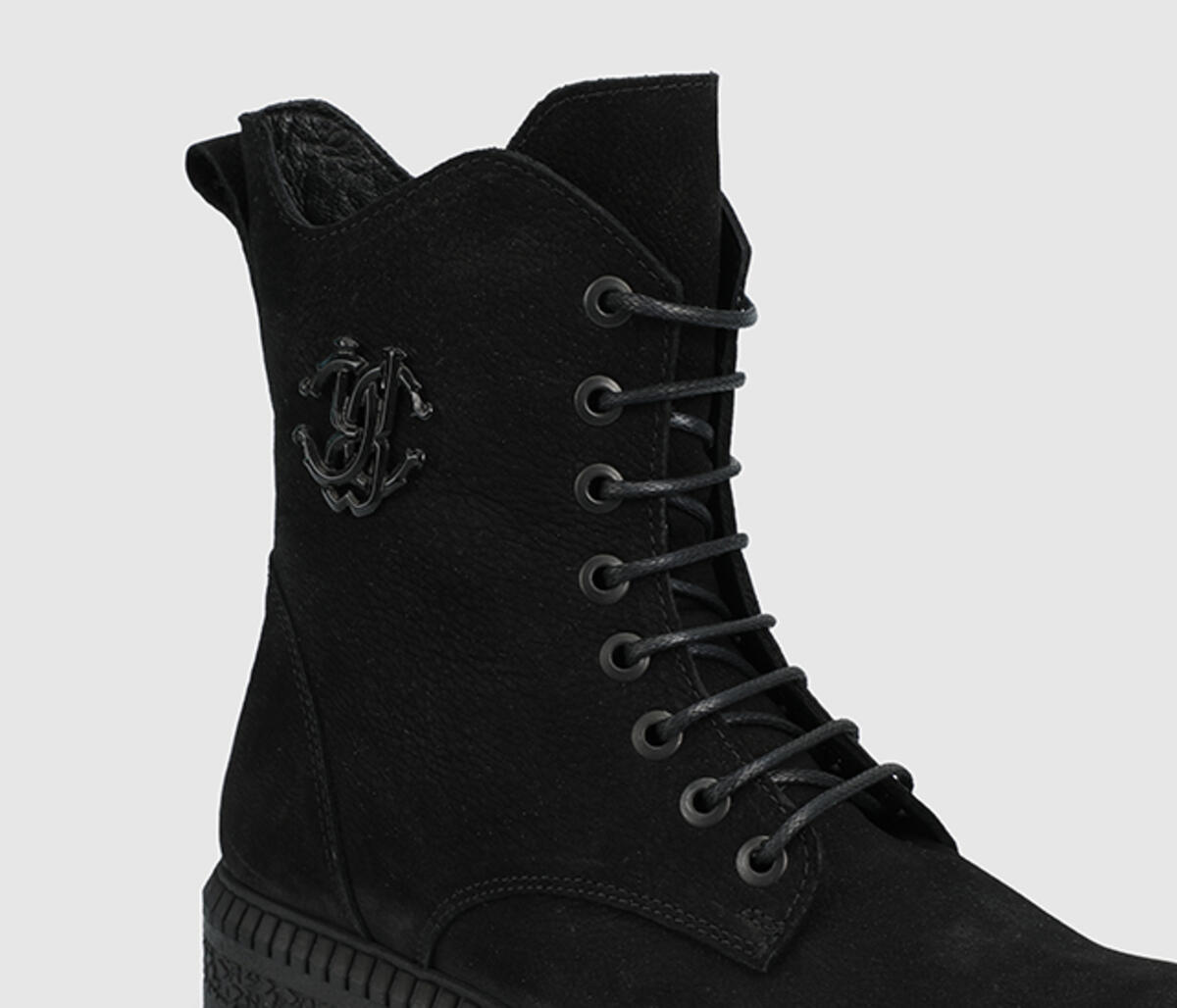 Siyah Deri Kadın Bot