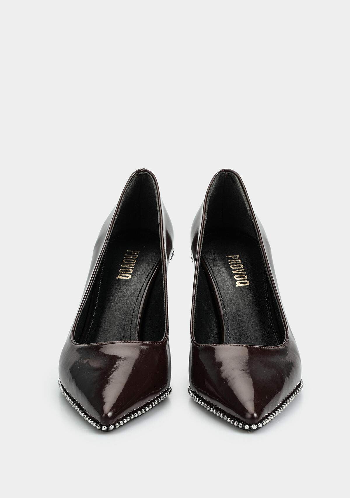 Kahve Kadın Stiletto