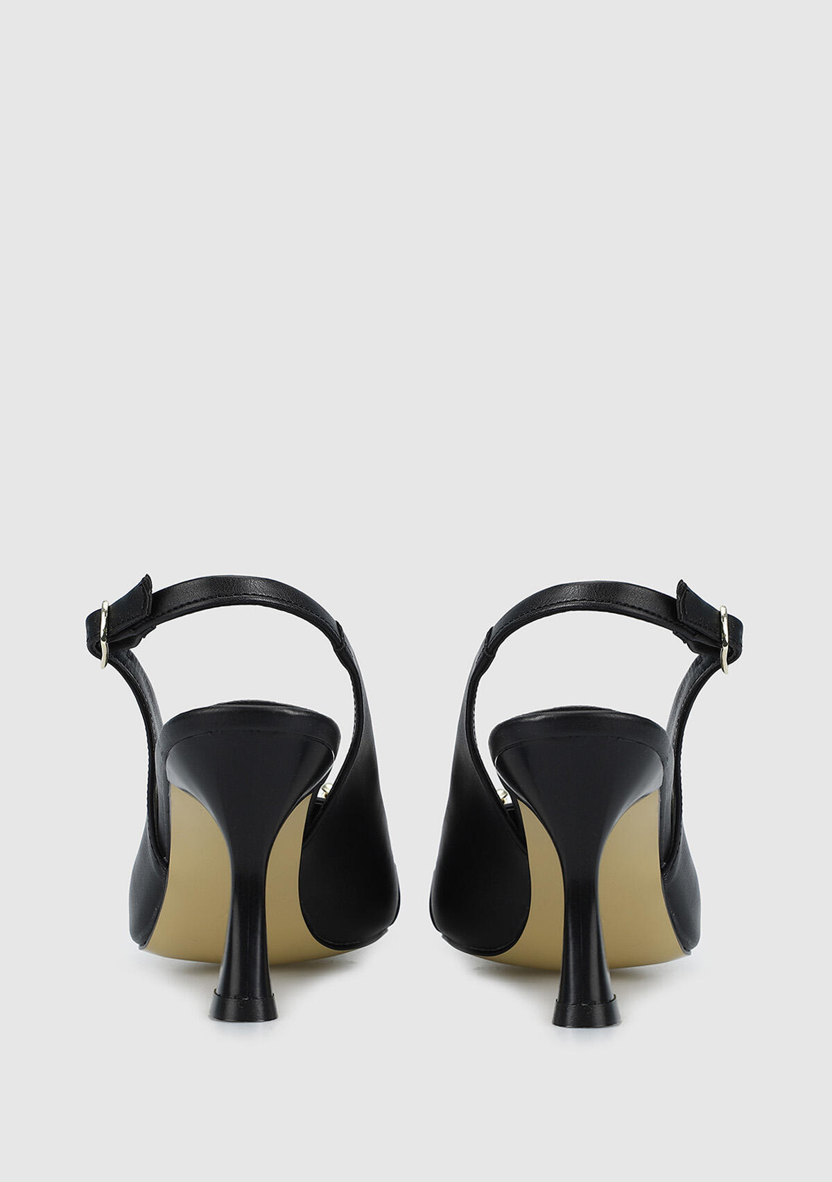 Siyah Kadın Stiletto
