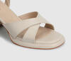 Bej Kadın Topuklu Sandalet