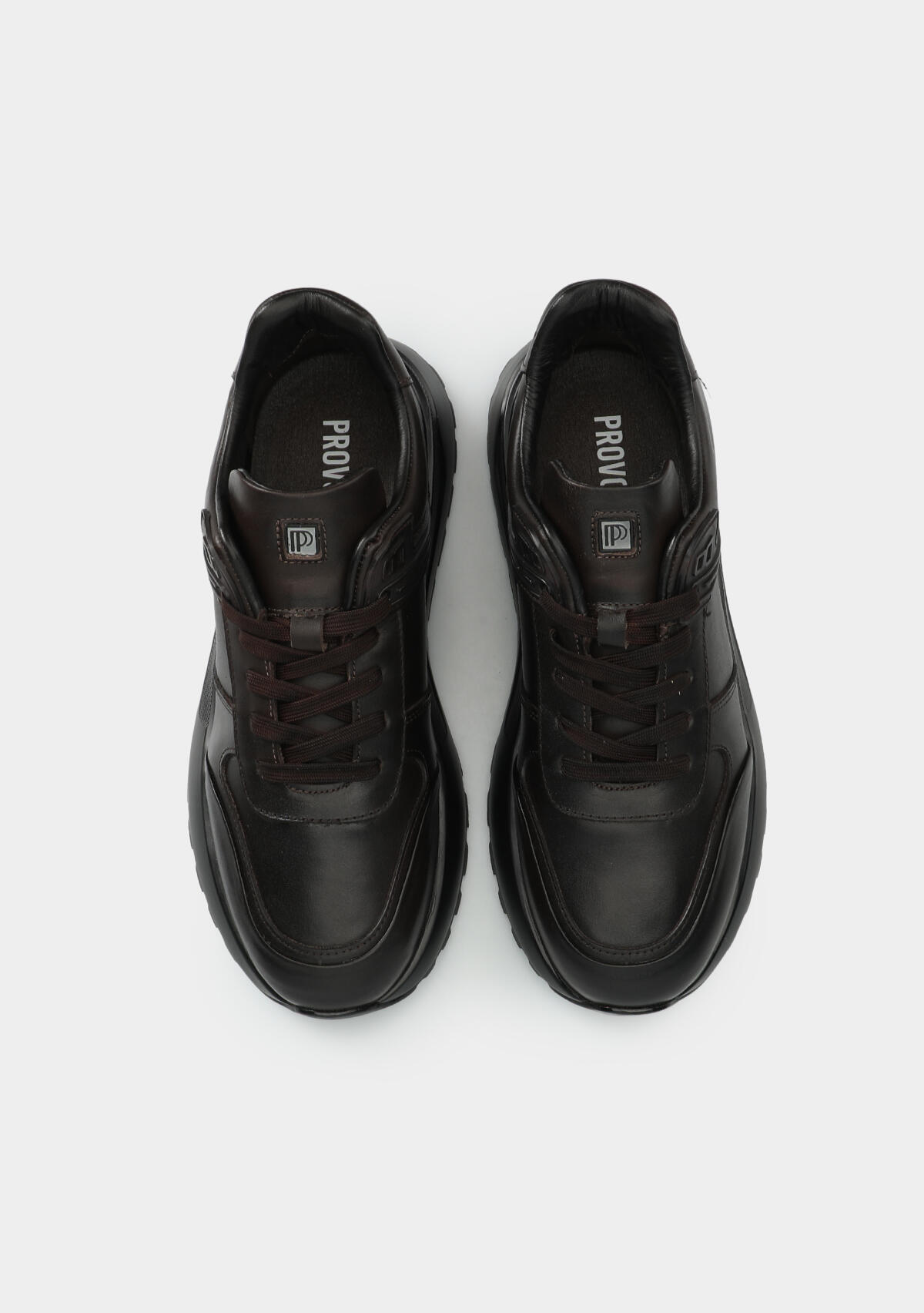 Kahve Deri Erkek Sneaker