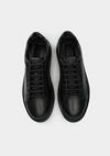 Siyah Deri Erkek Sneaker