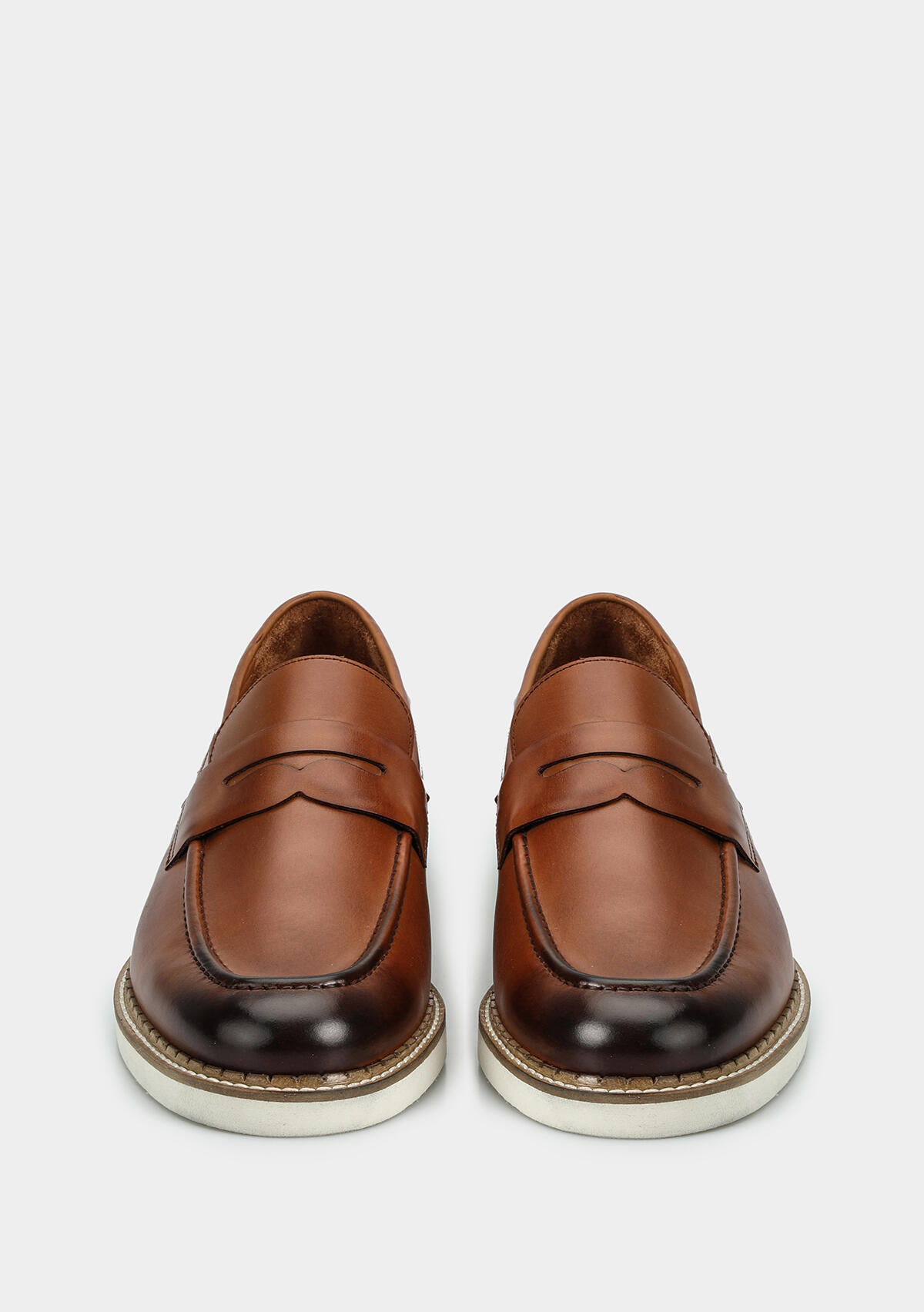 Taba Deri Erkek Ayakkabı