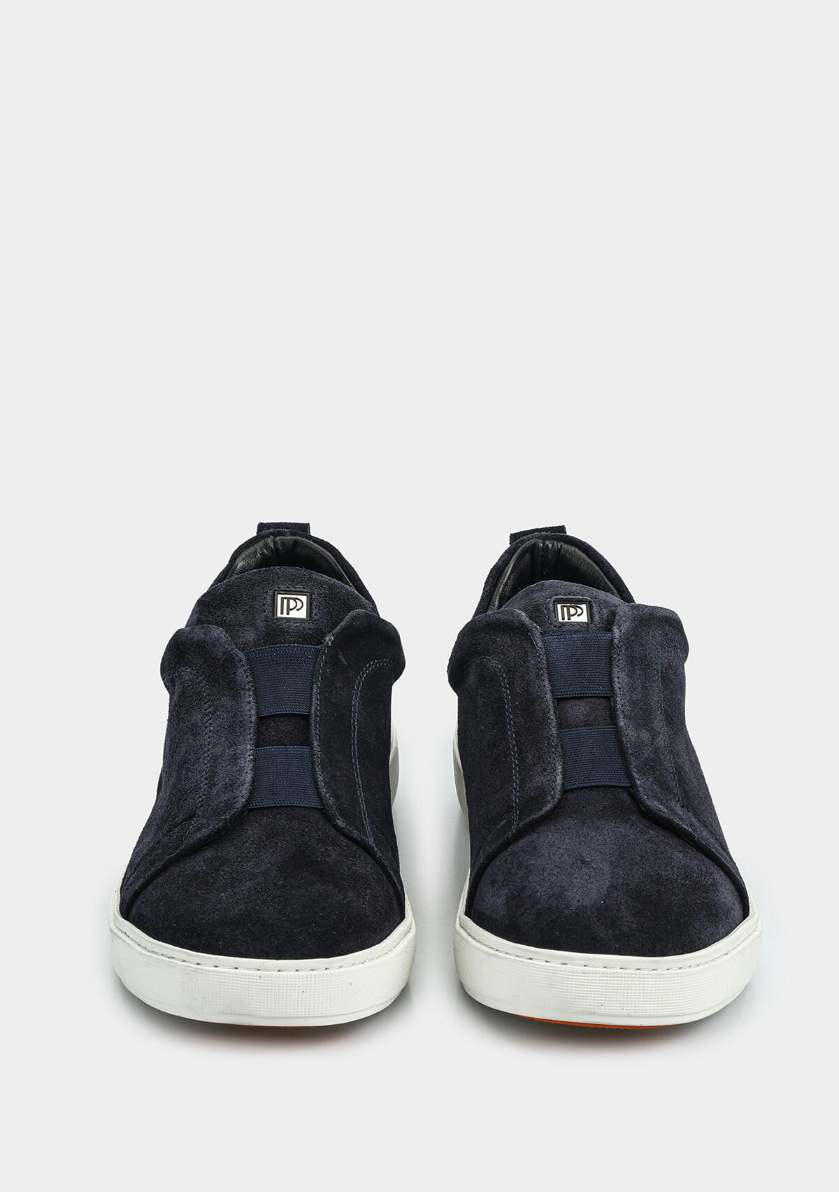 Lacivert Deri Erkek Sneaker