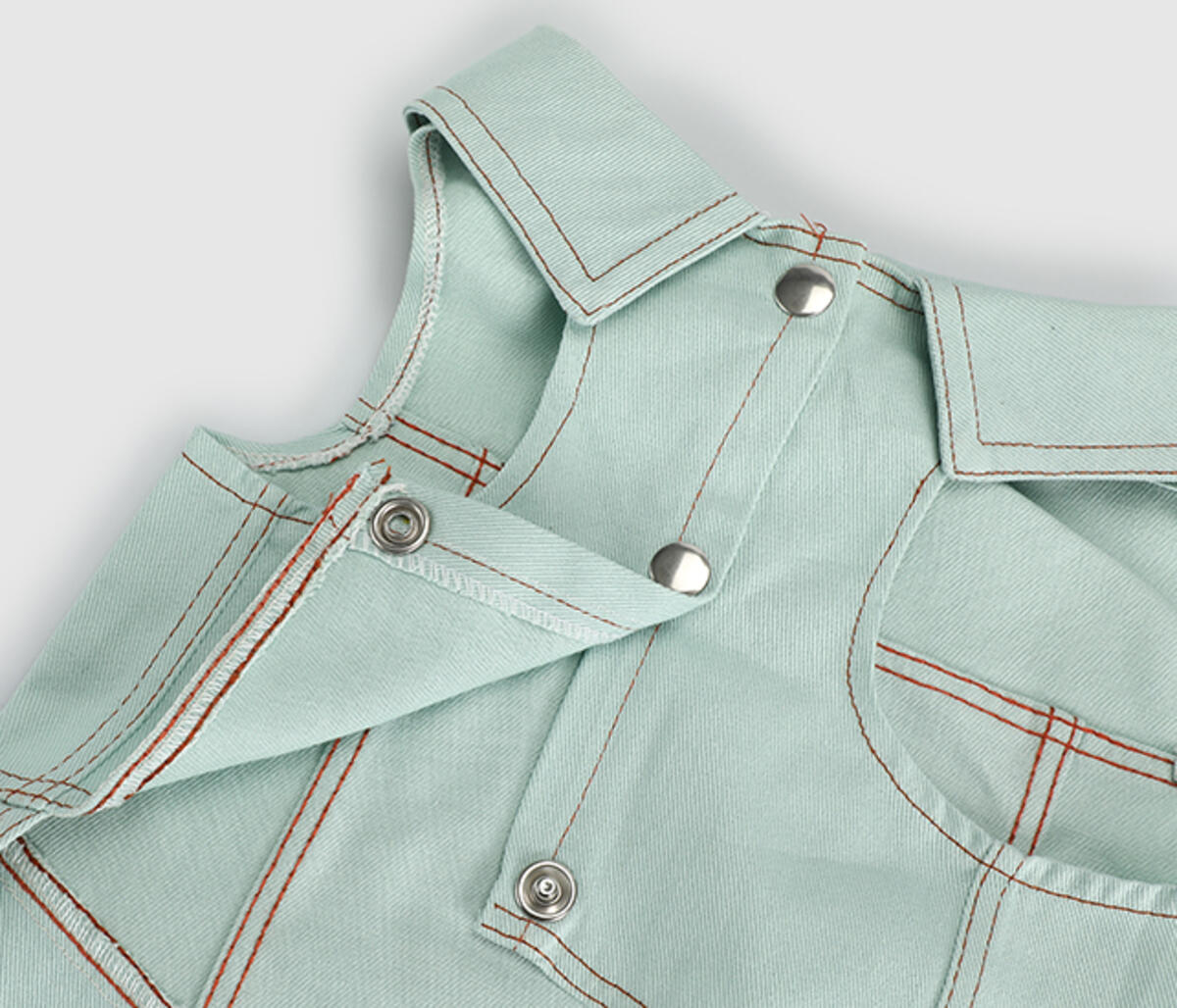 Mint  Provoq K0098 Kostüm Denim Mint