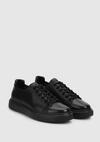 Siyah Deri Erkek Sneaker