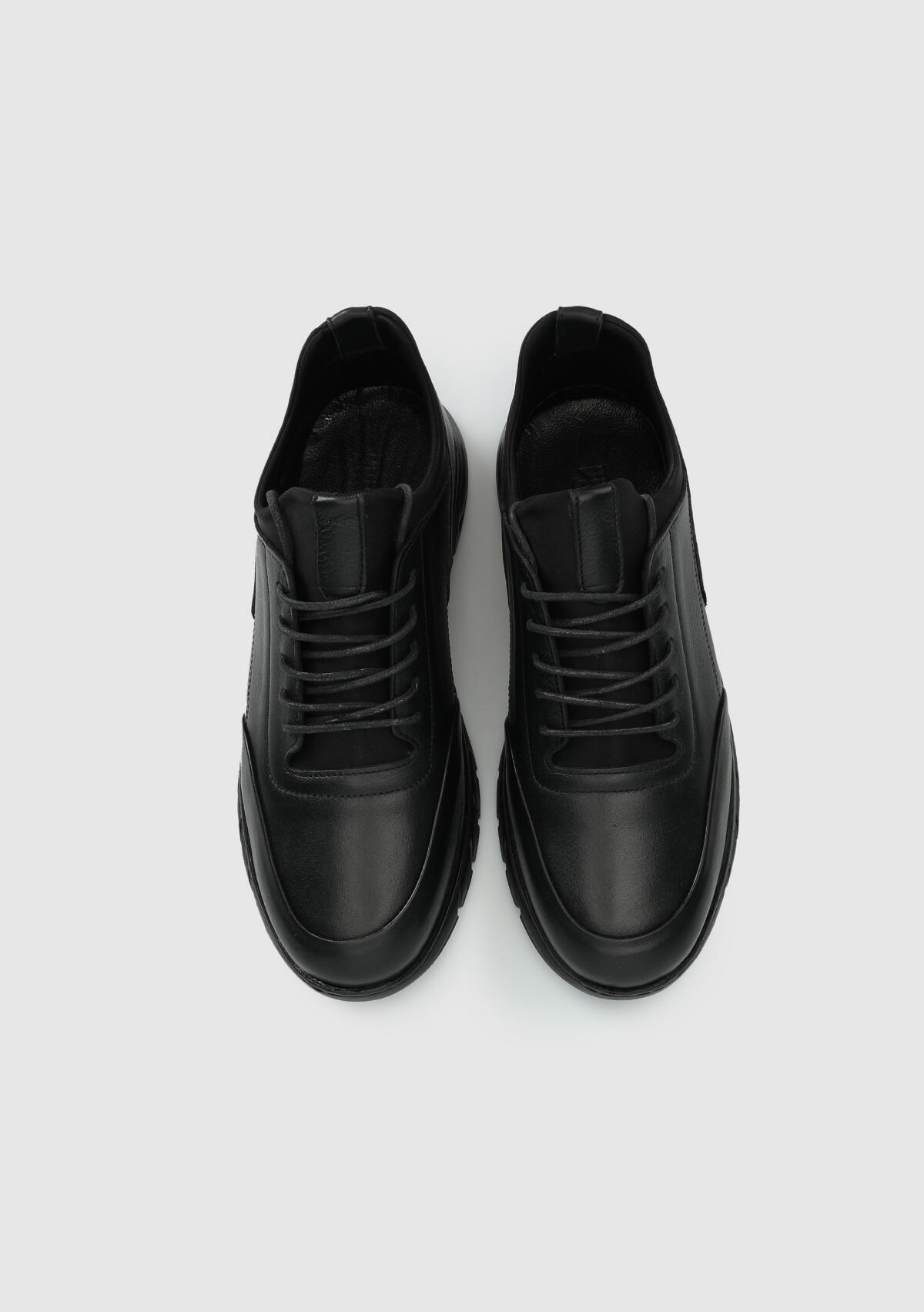 Siyah Deri Erkek Ayakkabı