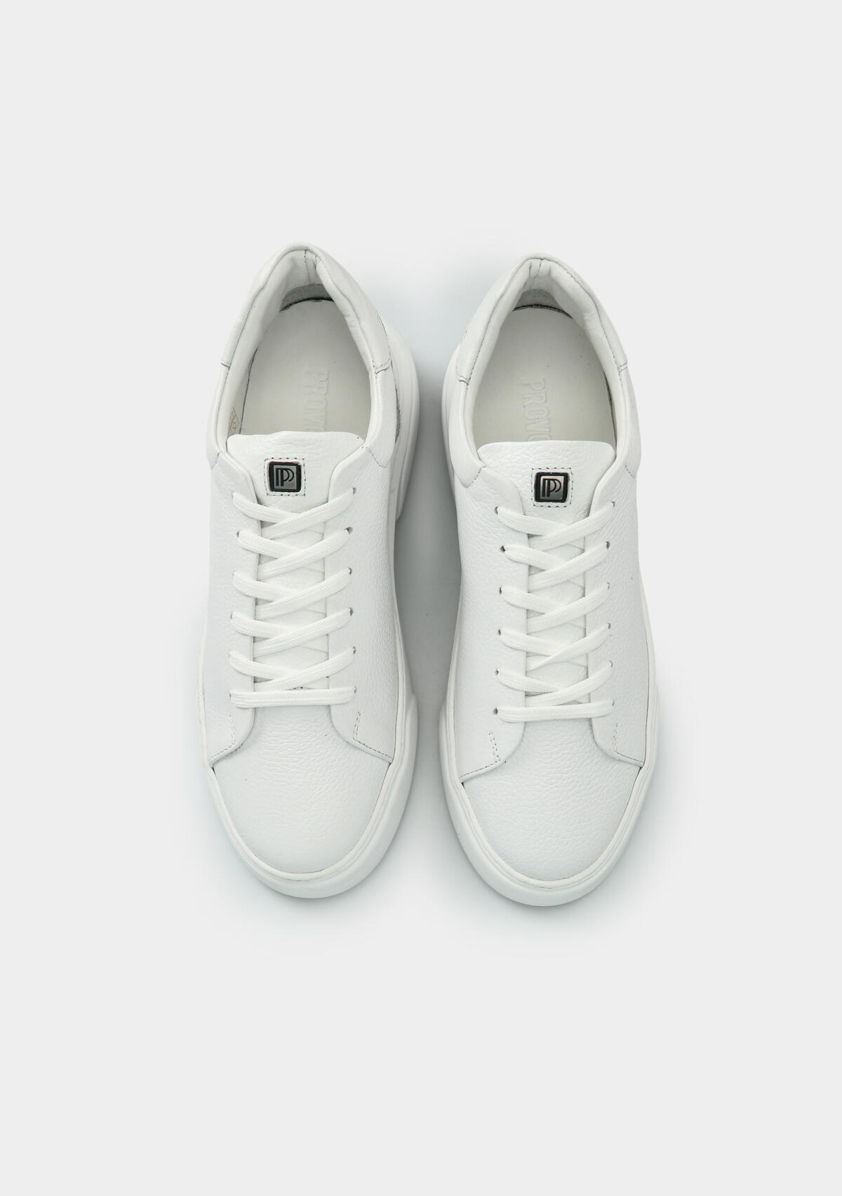 Beyaz Deri Erkek Sneaker