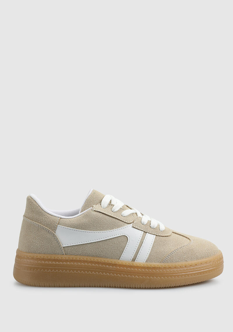 Bej Kadın Sneaker