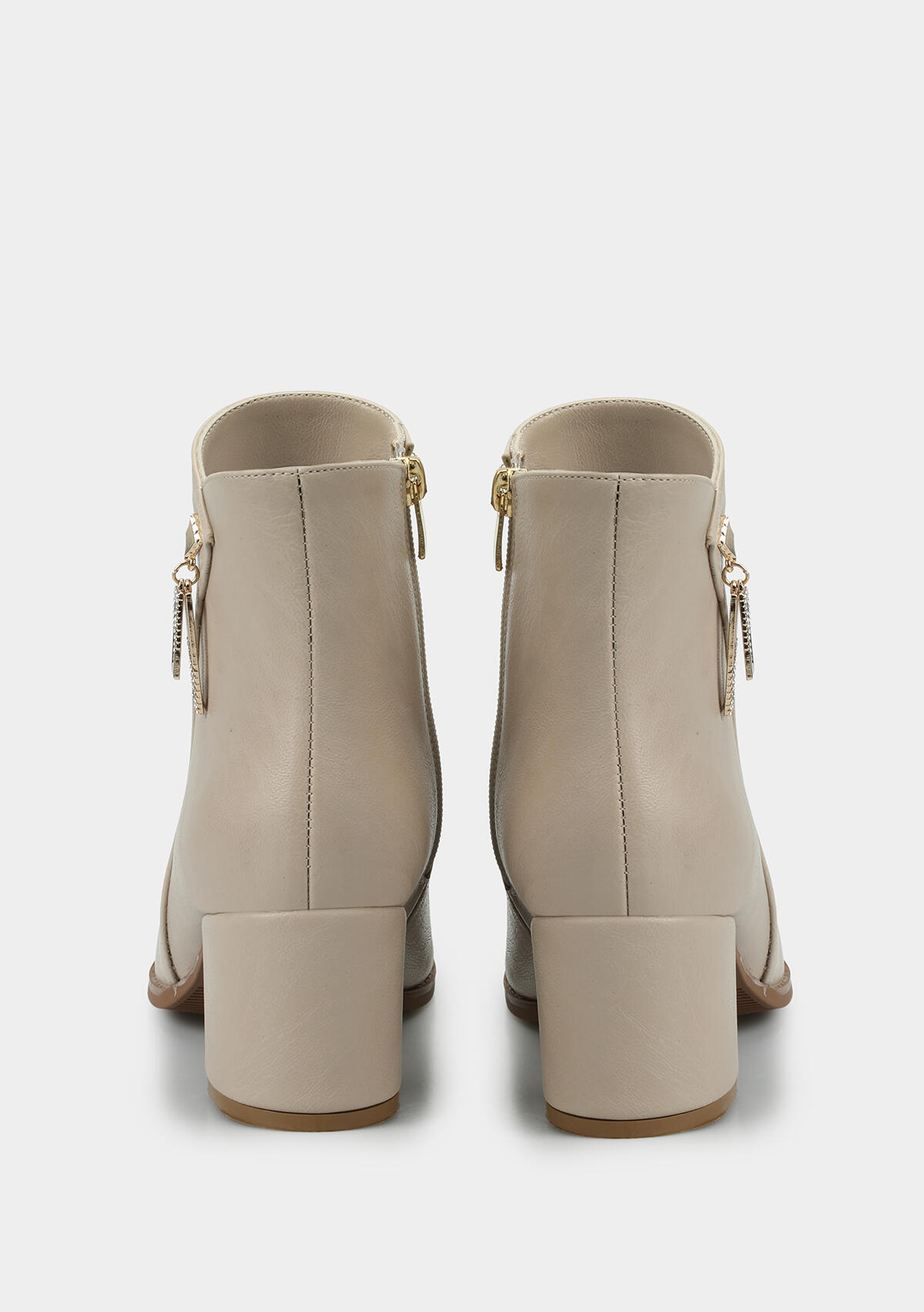 Bej Kadın Bootie