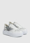 Beyaz-Gri Kadın Sneaker