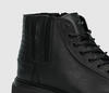Siyah Deri Erkek Bot