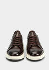 Kahve Deri Erkek Sneaker