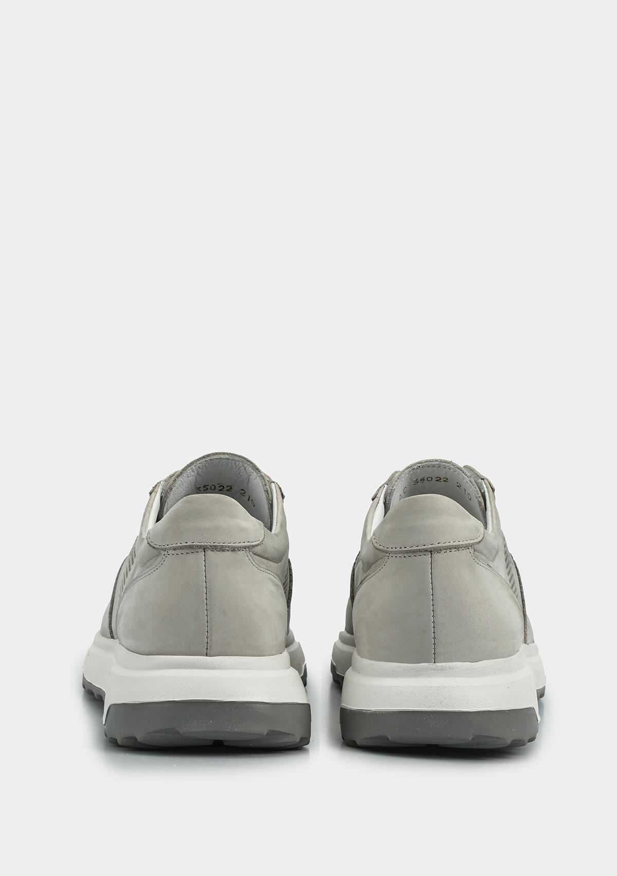 Bej Deri Erkek Sneaker