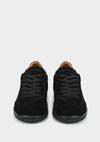 Siyah Deri Kadın Sneaker