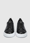 Siyah Deri Erkek Sneaker