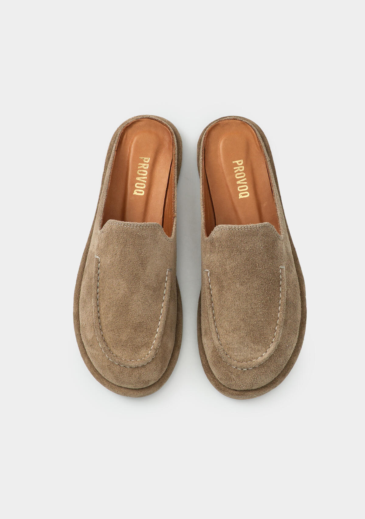 Vizon Deri Kadın Terlik