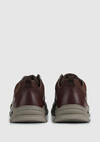 Gri Deri Erkek Sneaker