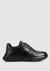 Siyah Deri Erkek Sneaker