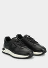 Siyah Deri Erkek Sneaker