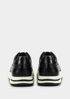 Siyah Deri Erkek Sneaker