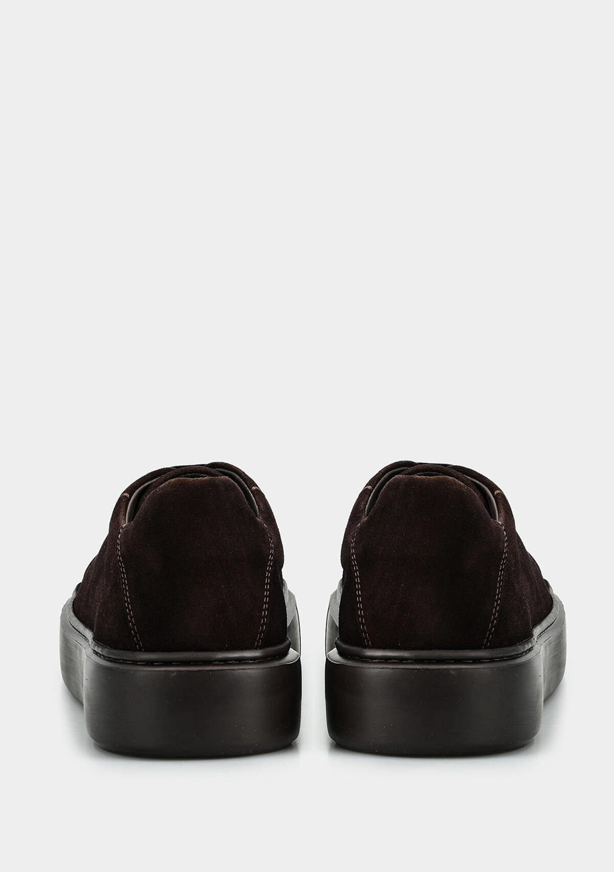 Kahve Deri Erkek Sneaker